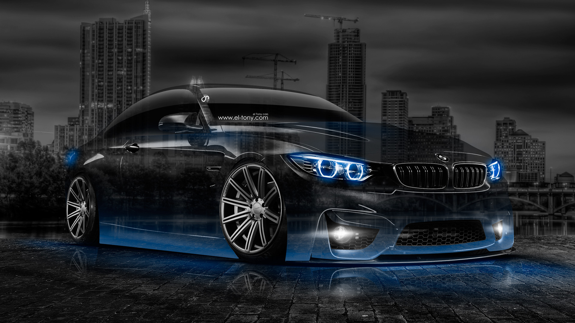 Free download bmw m4 crystal city car 2014 blue neon HD wallpaper design by tony [1920x1080] for your Desktop, Mobile & Tablet. Explore BMW M4 HD Wallpaper