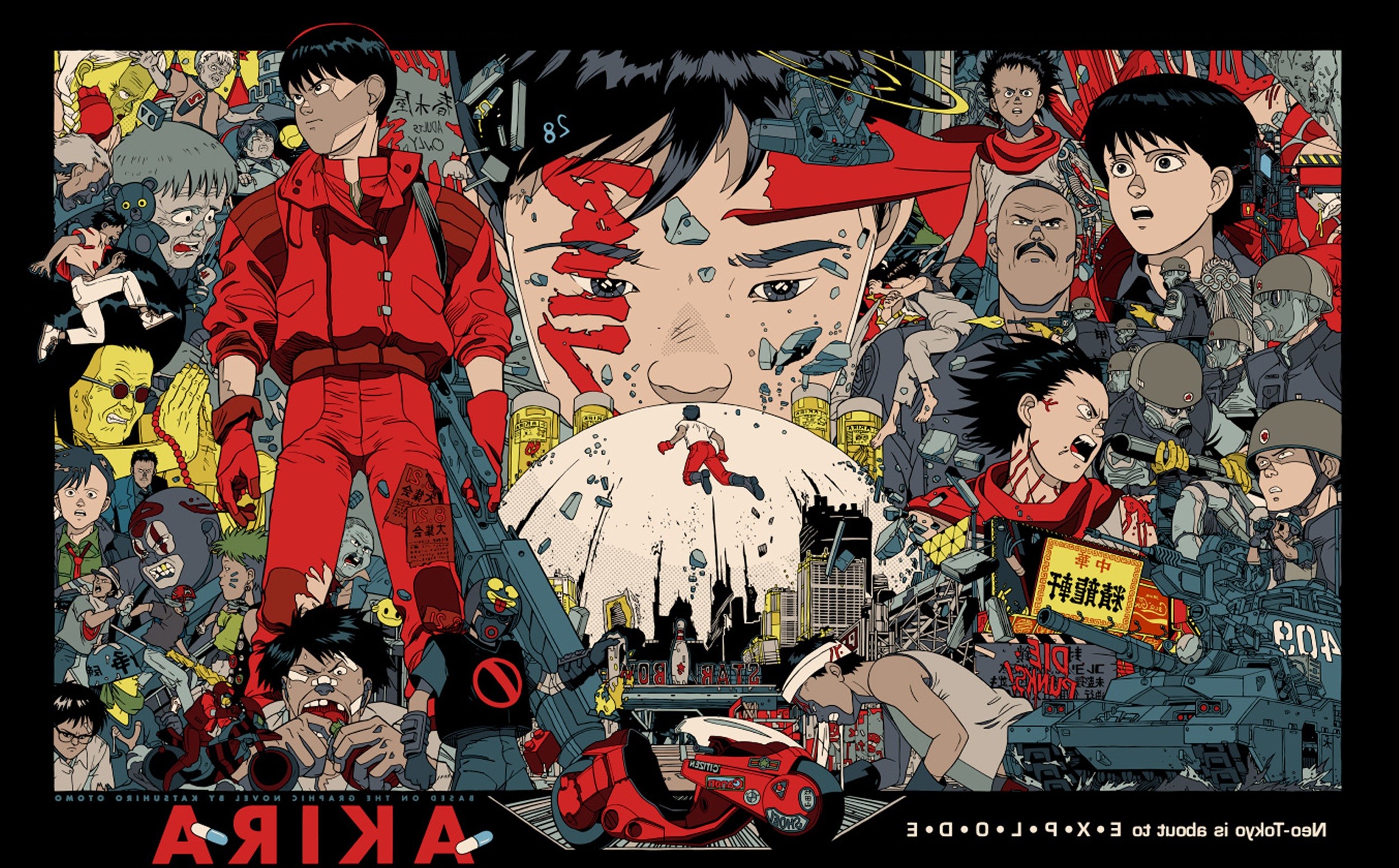 POSTERDADDY Akira Anime Hd Matte Finish Paper Poster Print 12 x 18 Inch  Multicolor PD00998  Amazonin Home  Kitchen