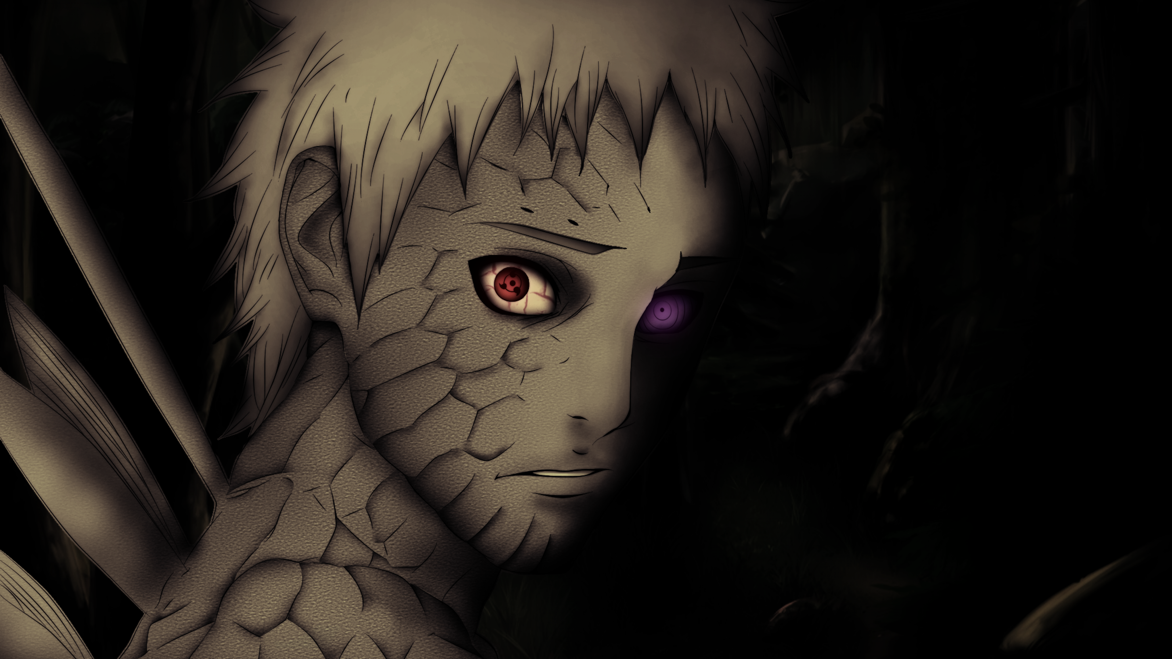 Wallpaper NARUTO, Fanart, Upholstered Uchiha, Obito Uchiha, Pixiv