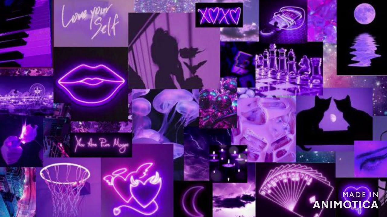 VID N°2: Wallpaper: Purple aesthetic wallpaper (Part 1) (No text)