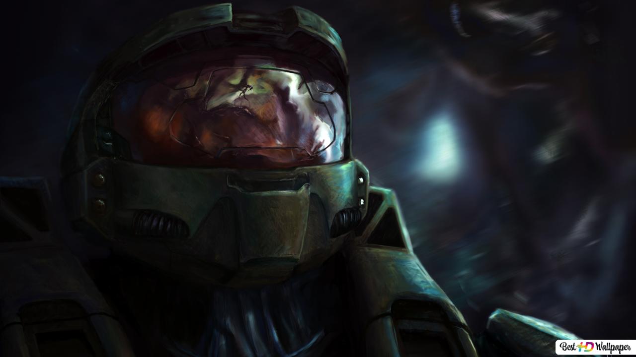 Halo: Combat Evolved game in armor HD wallpaper download