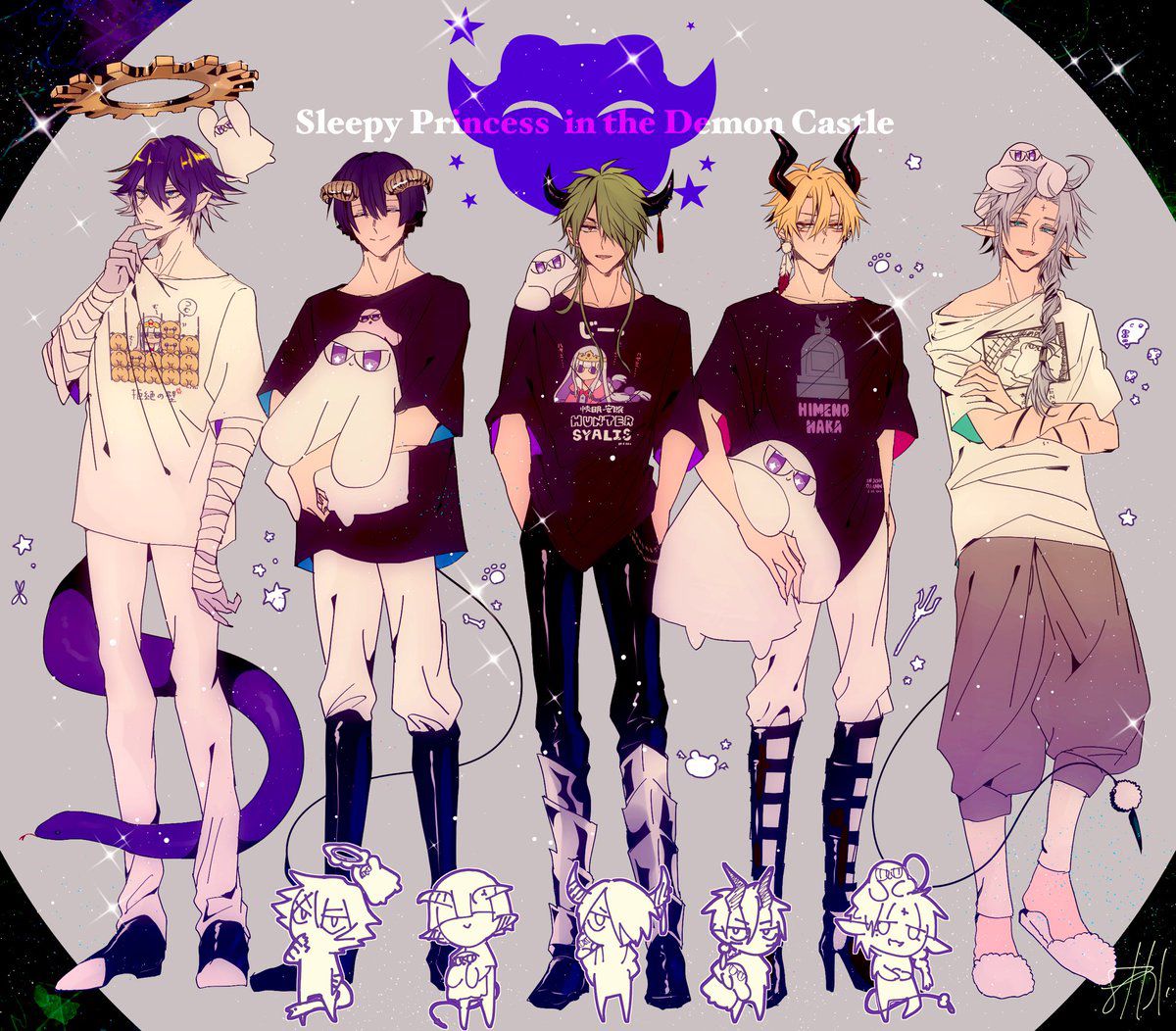 SLEEPY PRINCESS IN THE DEMON CASTLE ideas. demon, sleepy, castle