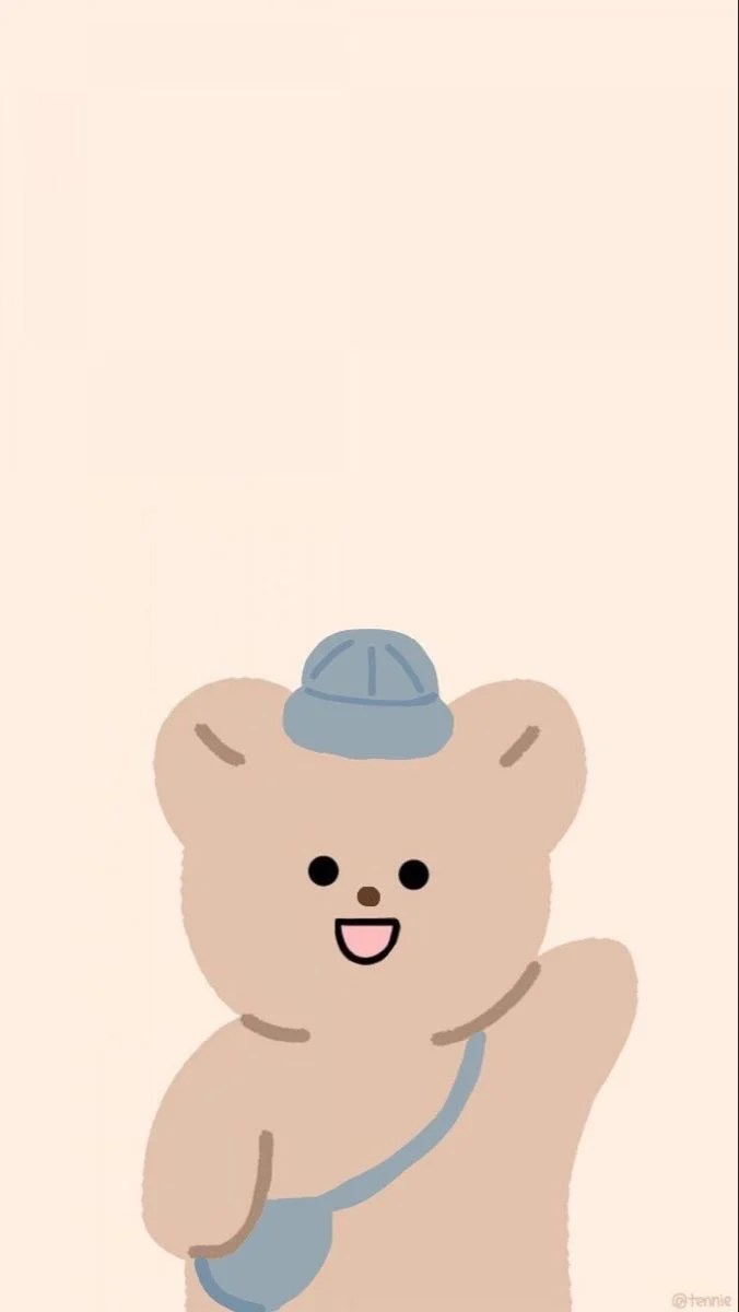 The Best 9 Cute Teddy Bear Cartoon Wallpaper Korean Bear Aesthetic Wallpaper