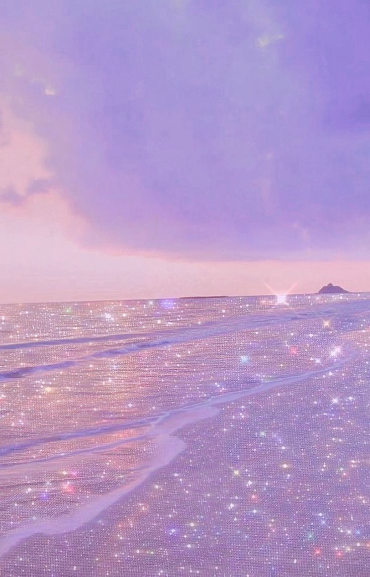 VSCO 90s pink aesthetic sparkle glitter ocean waves. Ocean wallpaper, Aesthetic wallpaper, Pink ocean