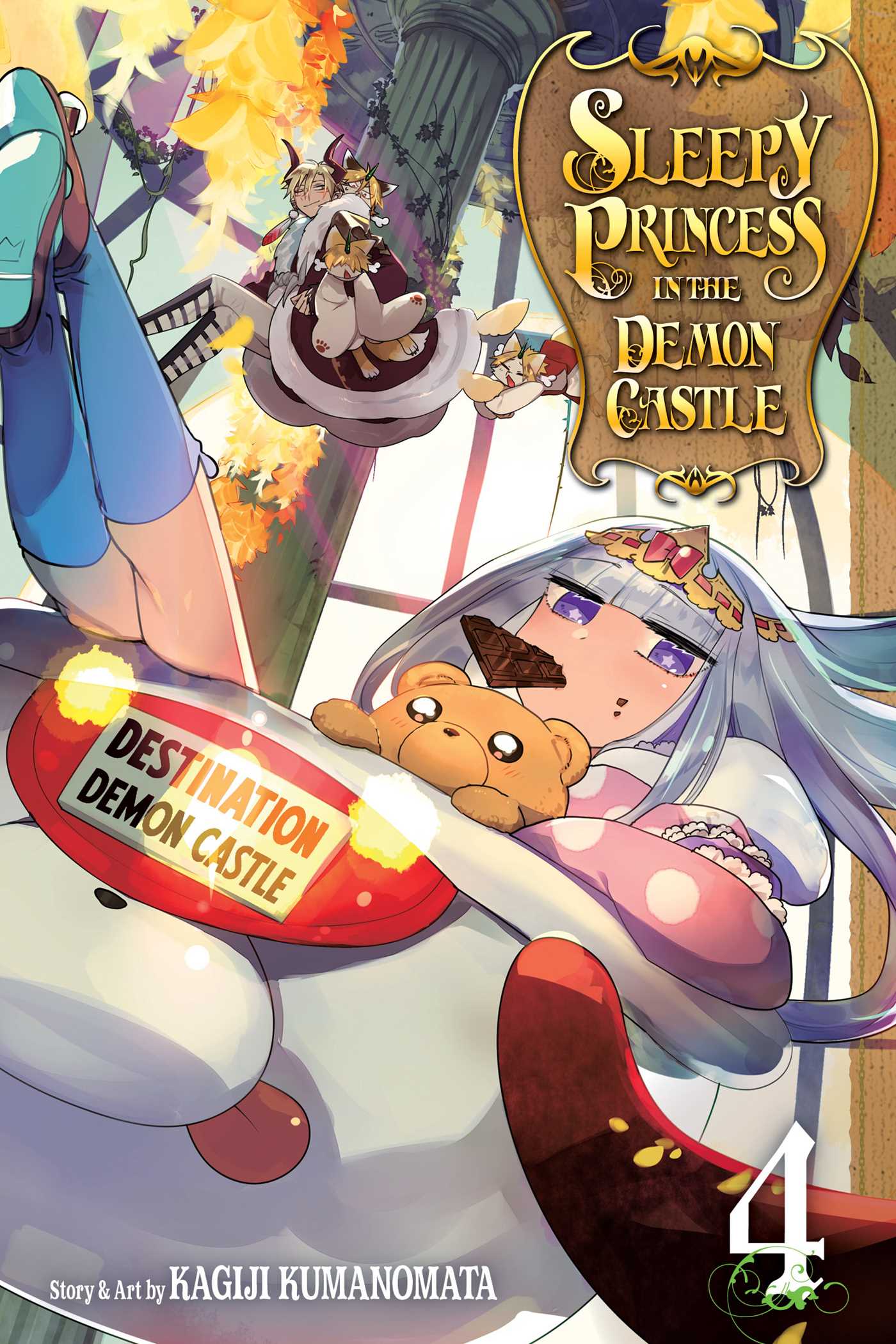 Sleepy Princess in the Demon Castle, Vol. 4. Book by Kagiji Kumanomata. Official Publisher Page. Simon & Schuster