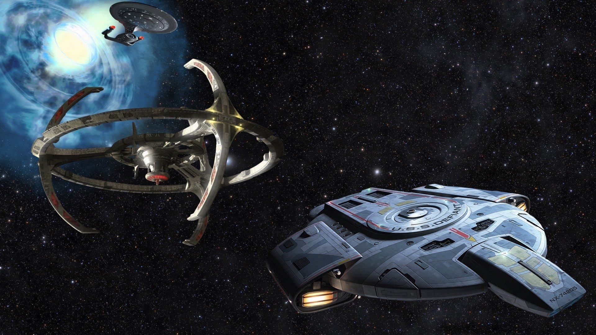 USS Defiant HD Wallpaper and Background Image