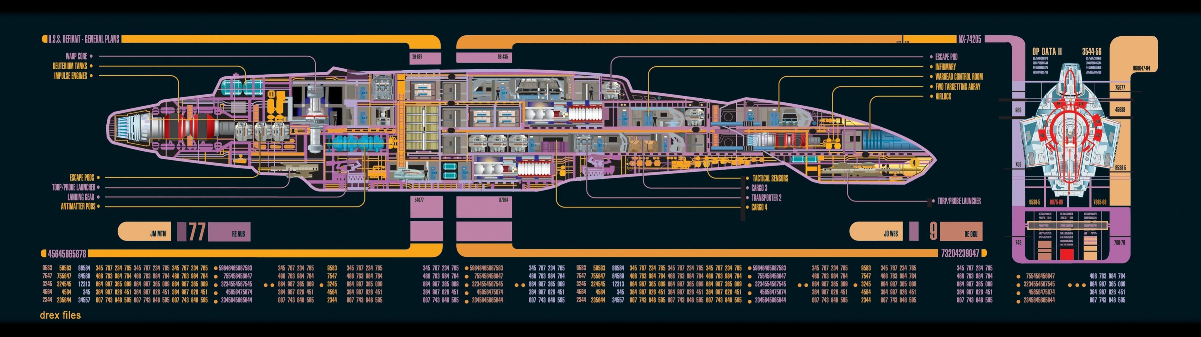 multiple Display, Star Trek, USS Defiant, Deep Space 9 HD Wallpaper / Desktop and Mobile Image & Photo
