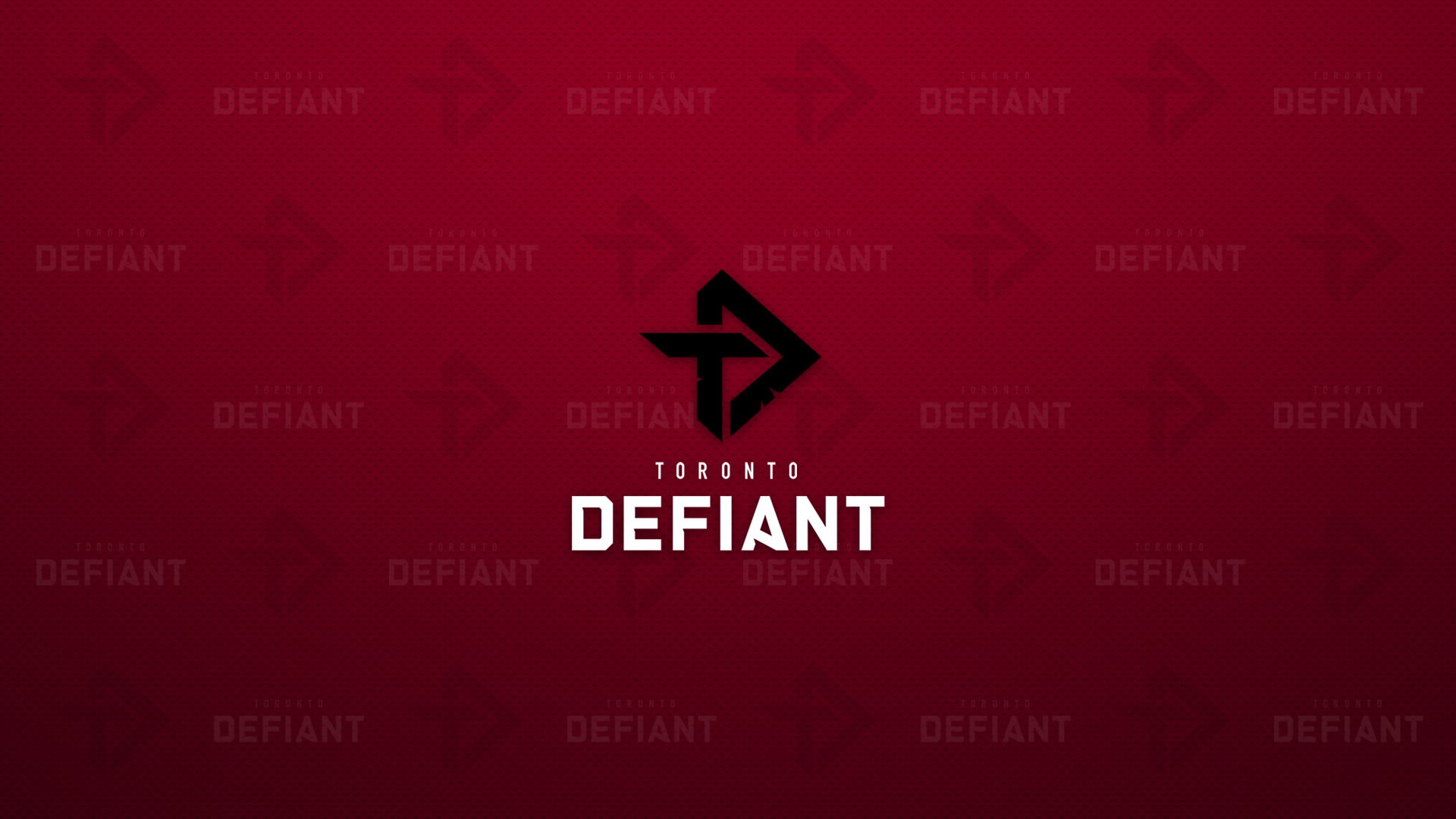 Toronto Defiant Desktop and Mobile Wallpaper (Black and Red)