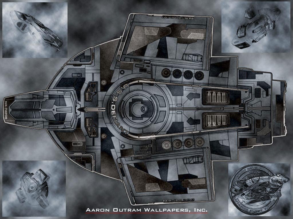 Defiant Trek: Deep Space Nine Wallpaper