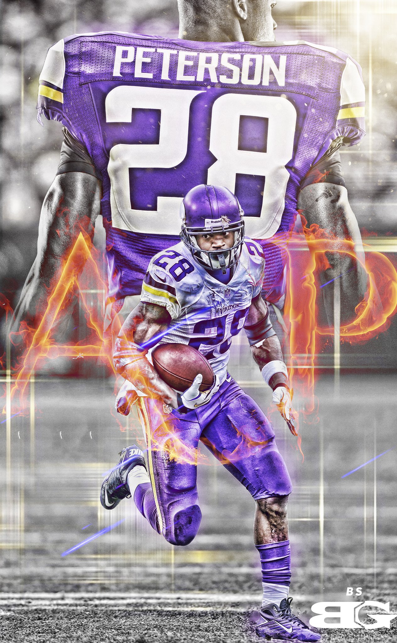 BS Graphics a Twitter: Adrian Peterson Phone Wallpaper I made! Likes and RTs appreciated! #adrianpeterson #edit #vikings #nfl #wallpaper #lockscreen