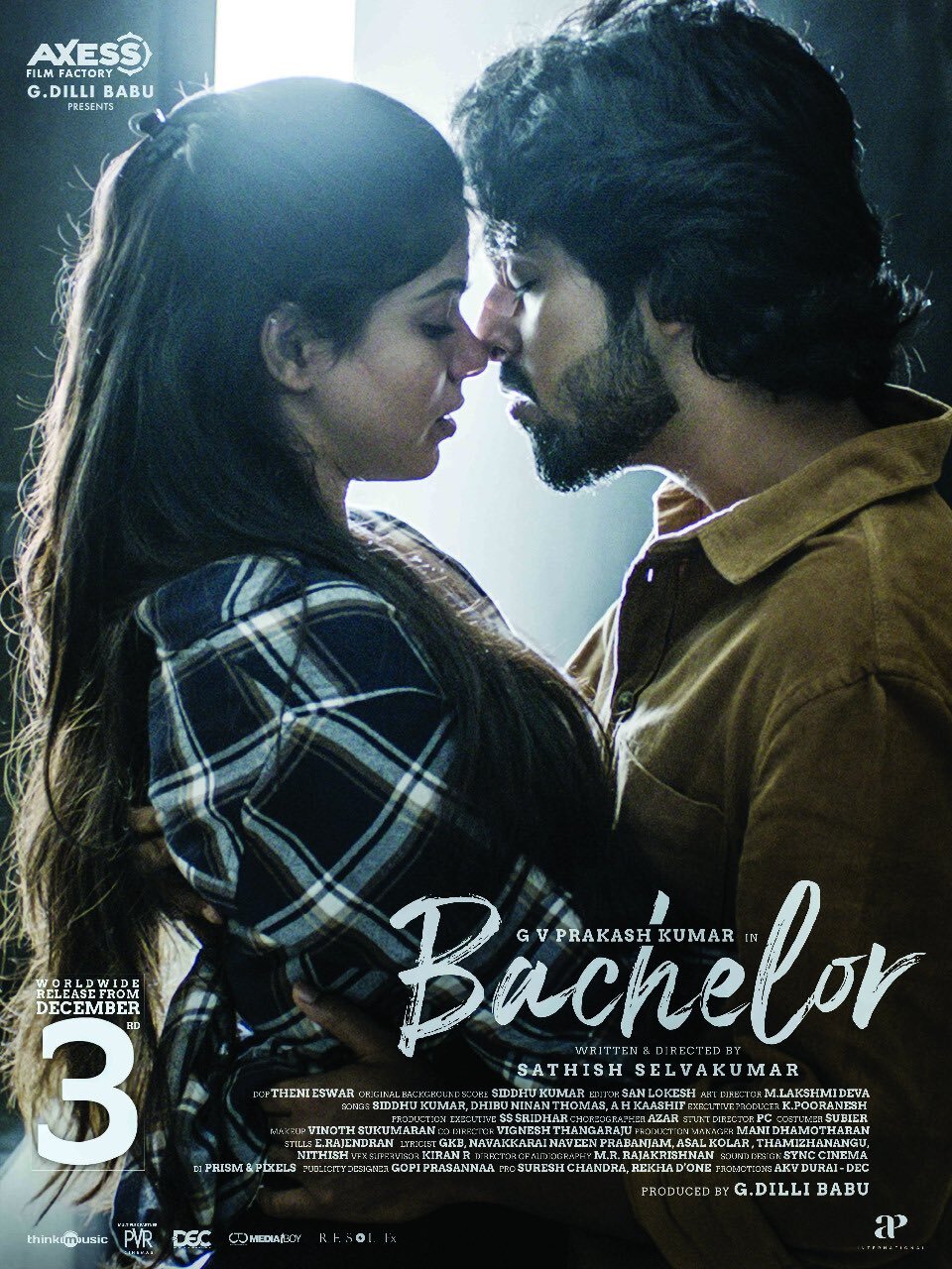 Bachelor Tamil Movie Posters