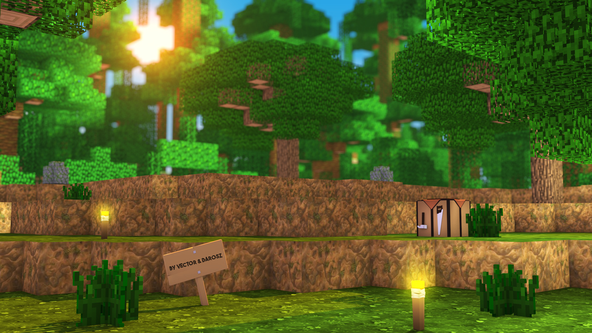 Wallpaper minecraft 1080p