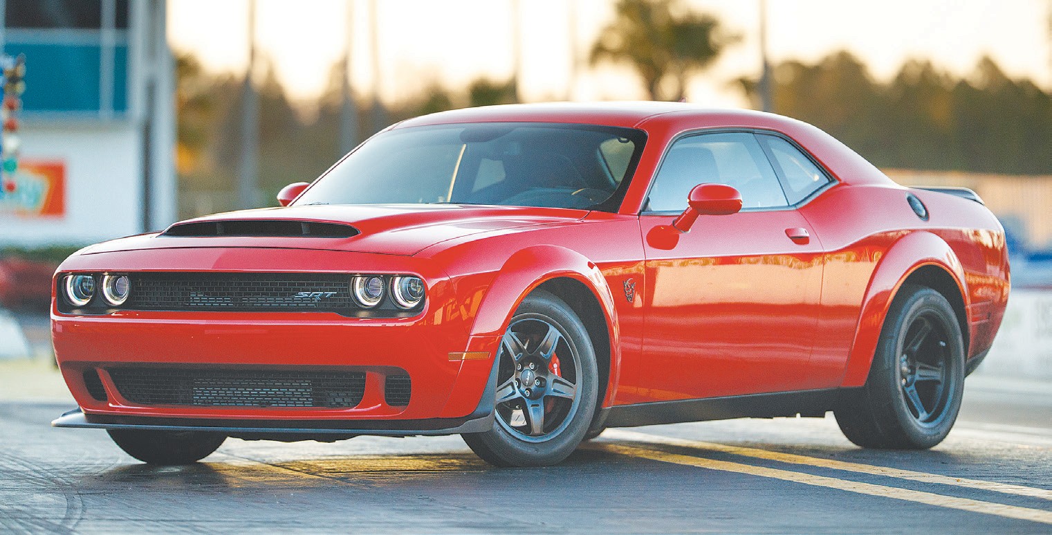 DODGE CHALLENGER SRT DEMON IS FASTEST QUARTER MILE CAR IN THE WORLD. The County Press