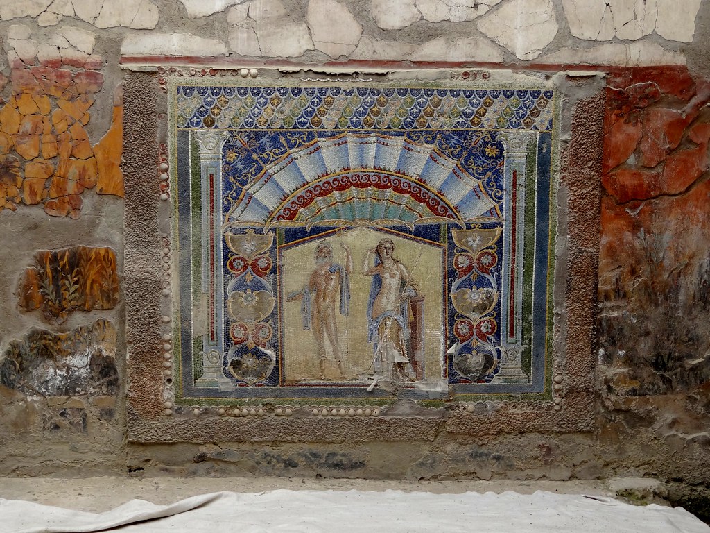 Mosaic of Neptune and Amphitrite. House of Neptune and Amph