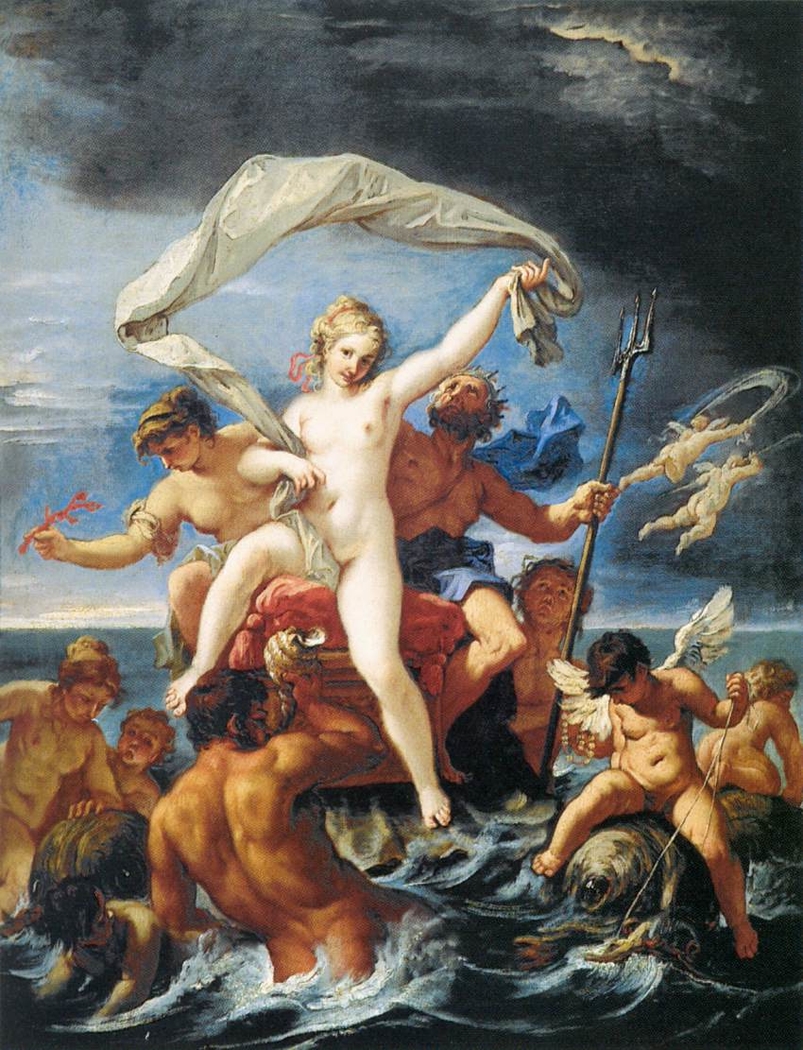 Neptune and Amphitrite Sebastiano Ricci on USEUM