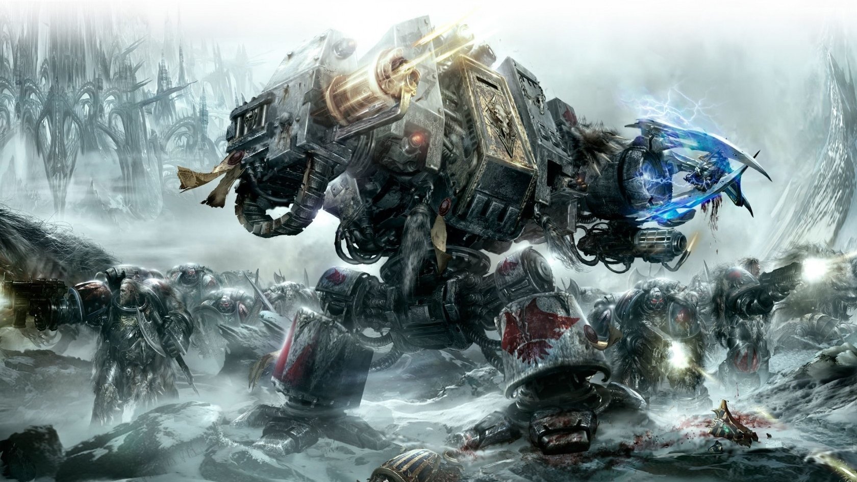 W40K Wolves Chapter Wallpaper and Background Imagex945