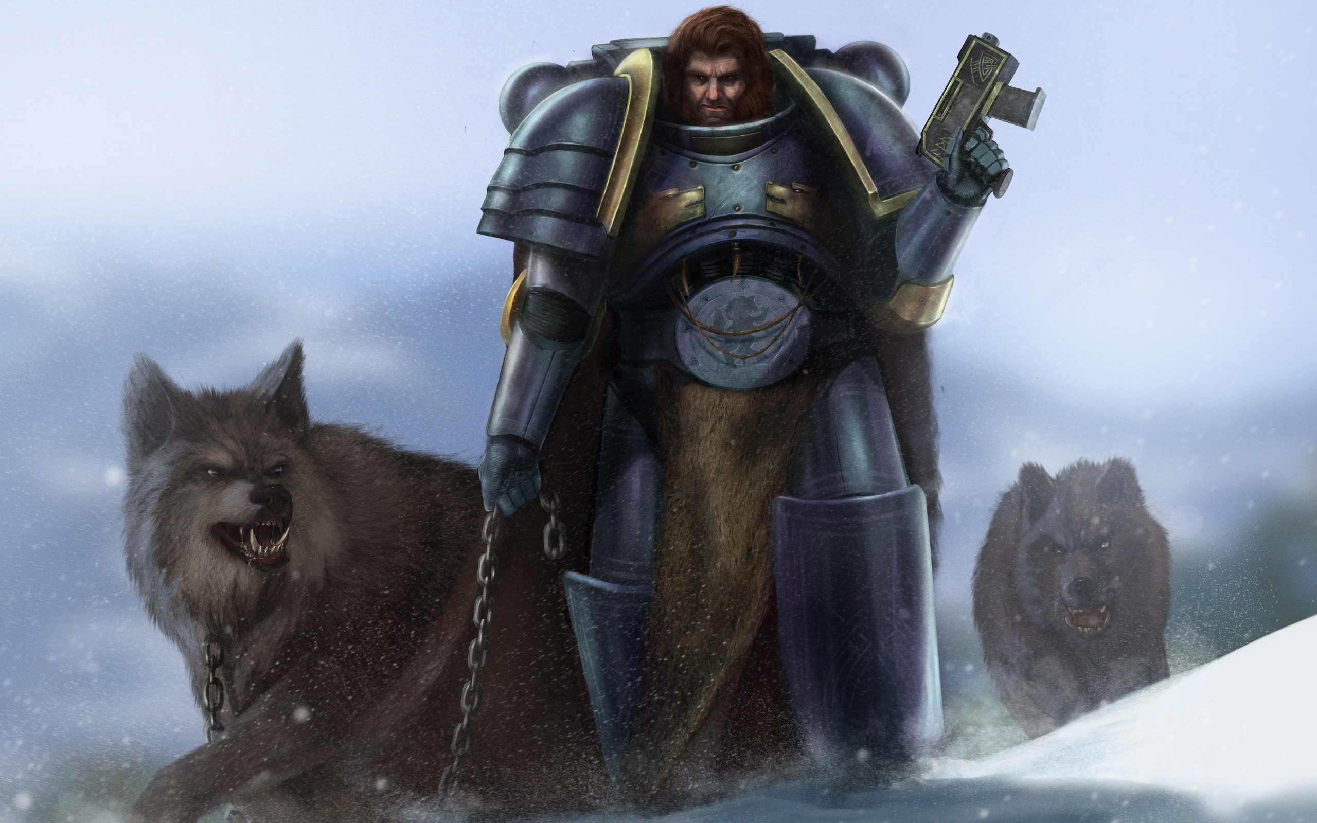 Space Wolves HD Wallpaper