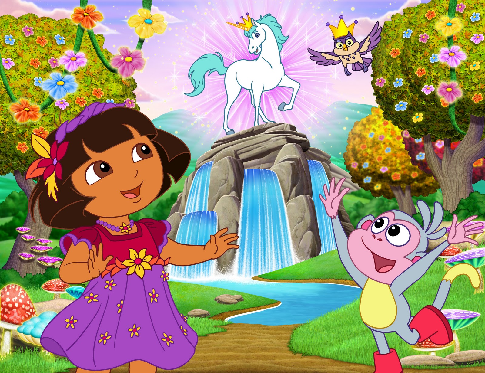 Dora Background Download