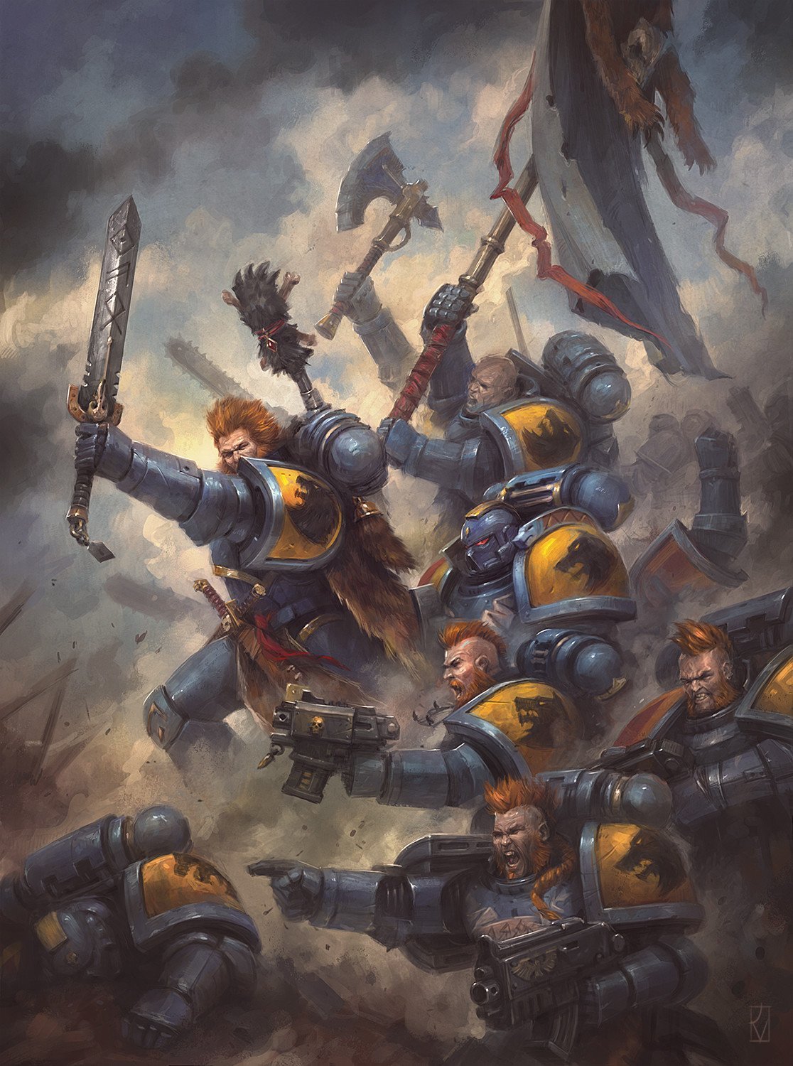 space wolves wallpaper