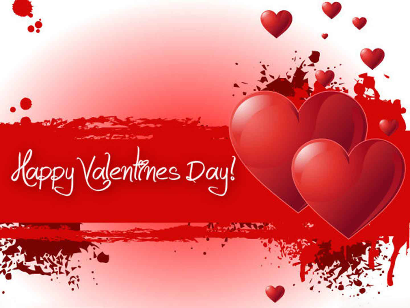 Happy Valentines Day Love Hearts Cute HD Wallpaper