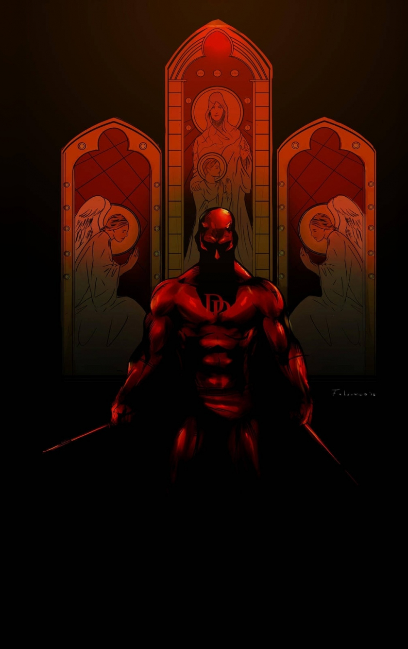 Daredevil Wallpaper 4K Marvel Comics Graphics CGI 6415