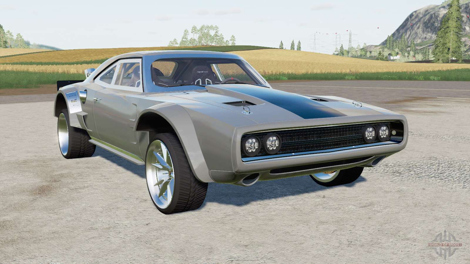 Dodge Ice Charger 1968 for Farming Simulator 2017