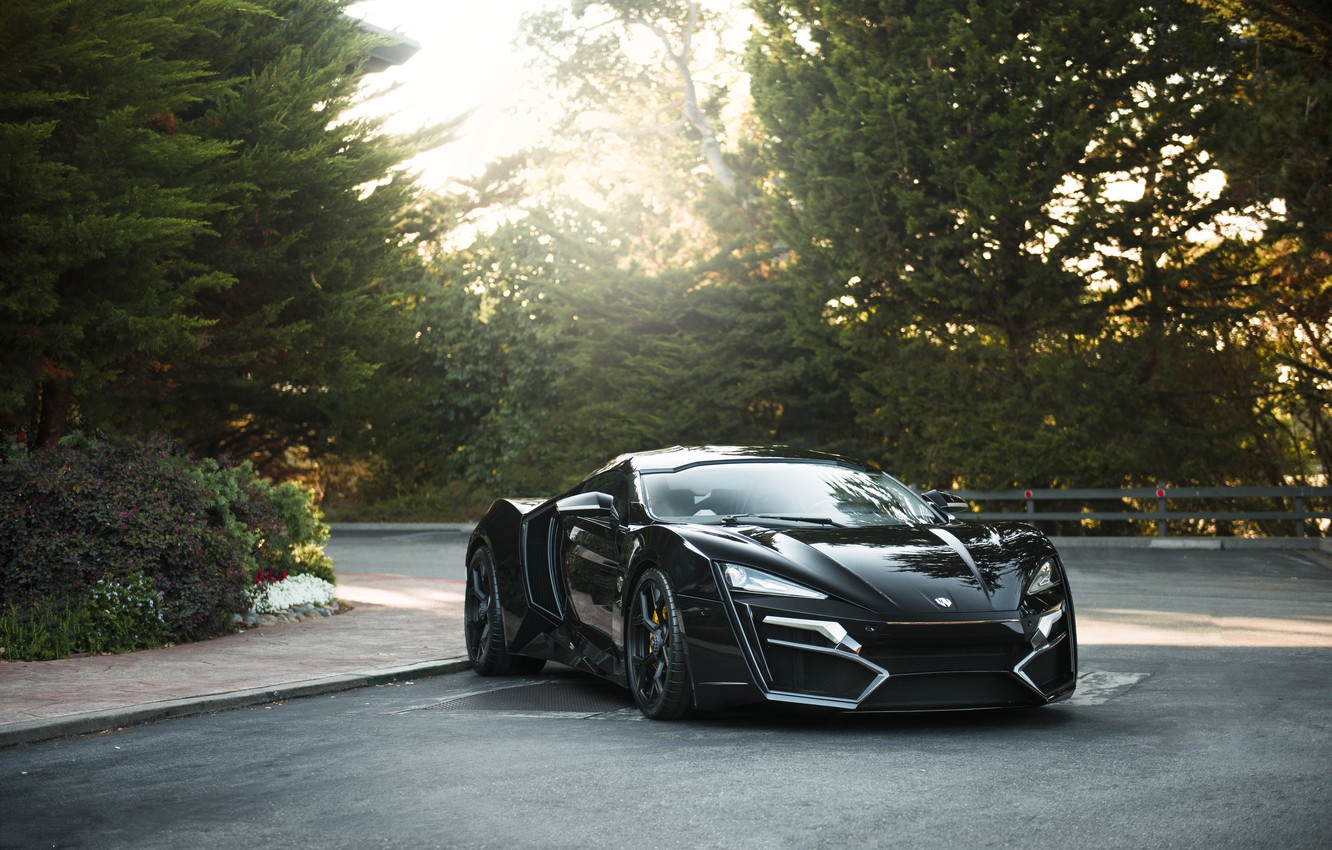 Wallpaper black, 2014, lykan, hypersport image for desktop, section суперкары