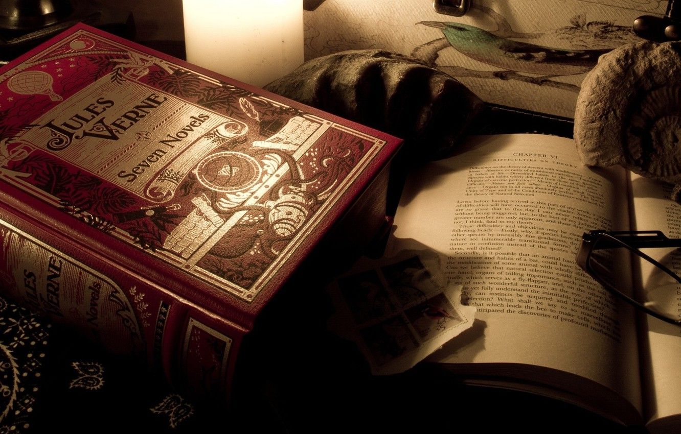 Jules Verne Wallpaper