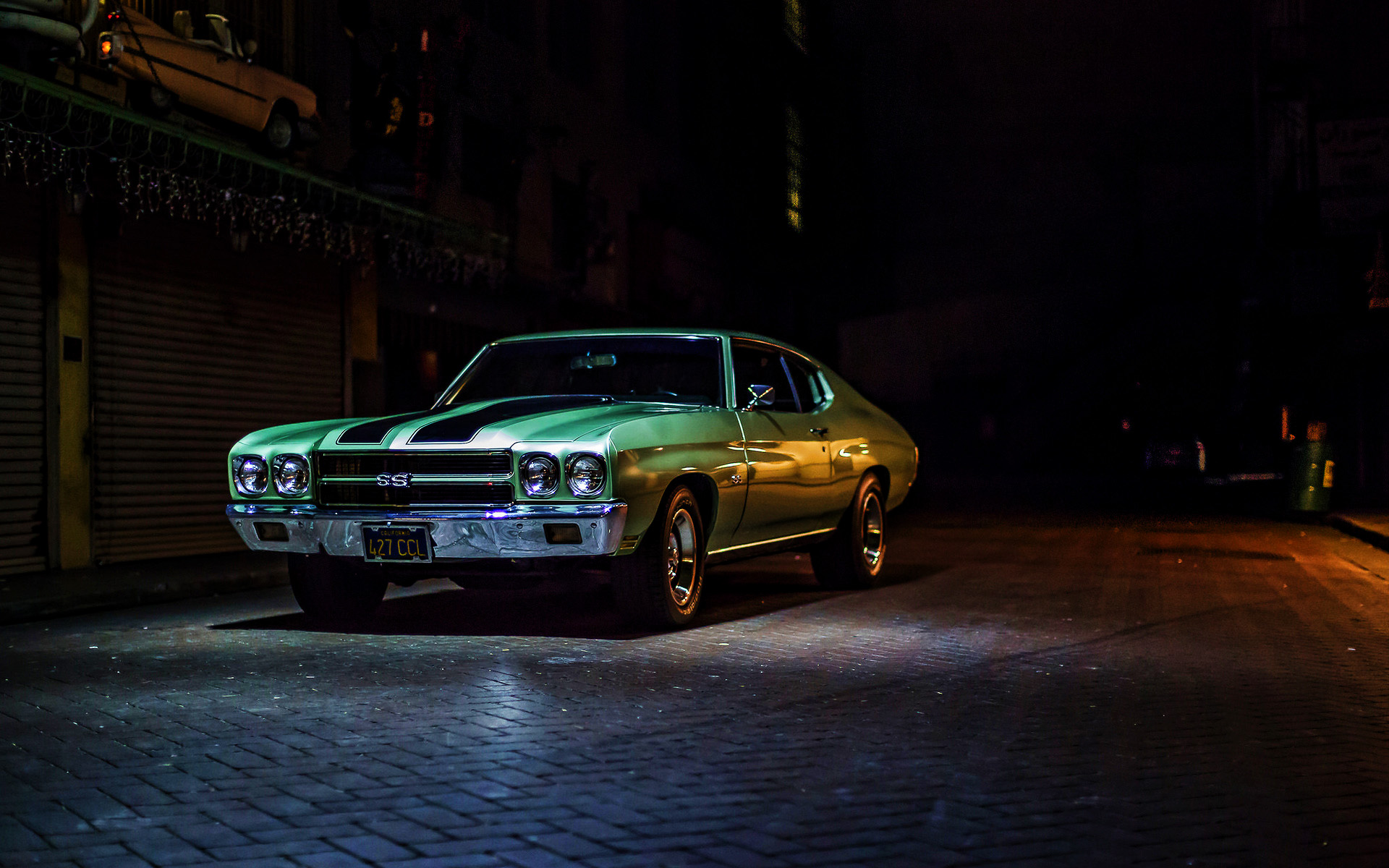 Unlock Classic Style With This 1970 Chevrolet Chevelle Ss Hd Wallpaper! - gmdneqx
