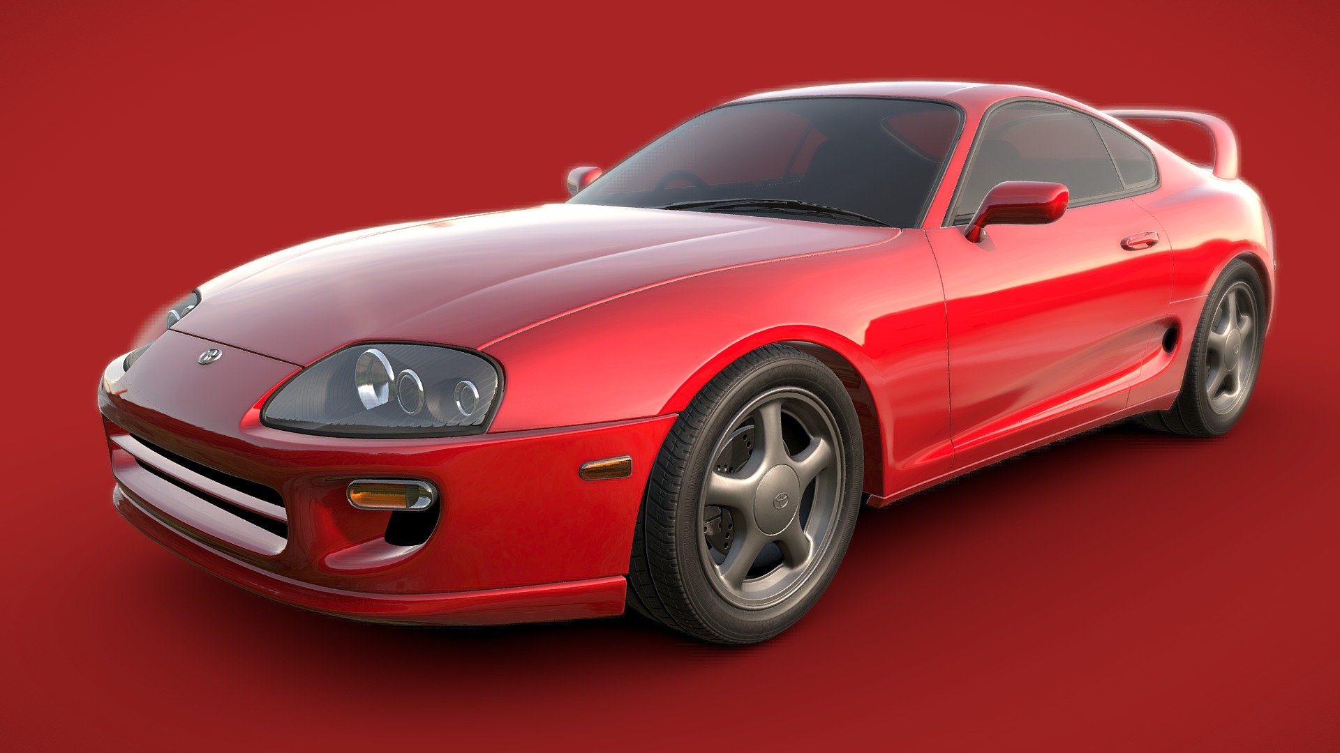 Toyota Supra MK IV Royalty Free 3D model by Bexxie [eb9bb1e]