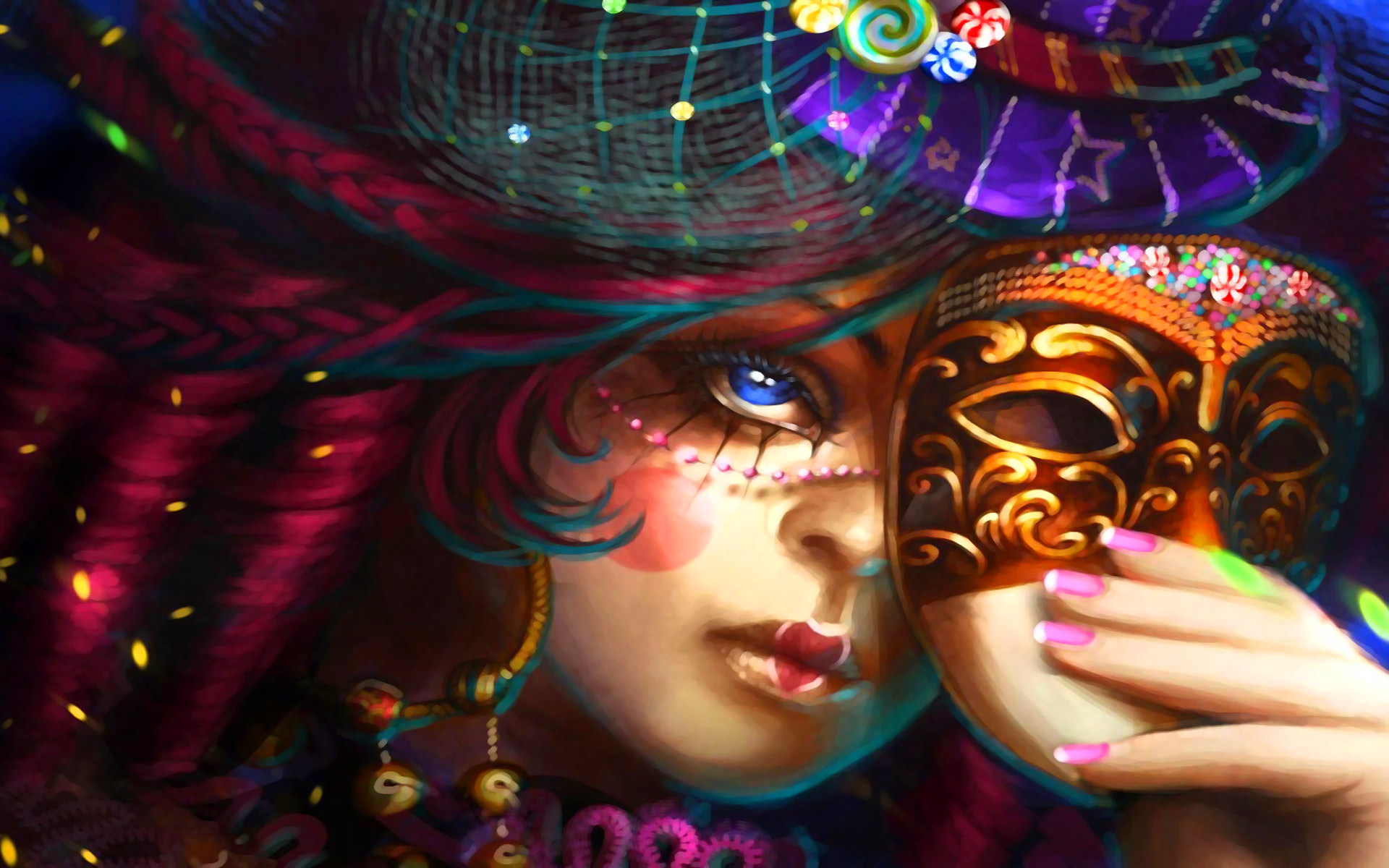 Free Hebrew Month Of Adar Purim, Computer Desktop Wallpaper, Mask Wallpaper HD