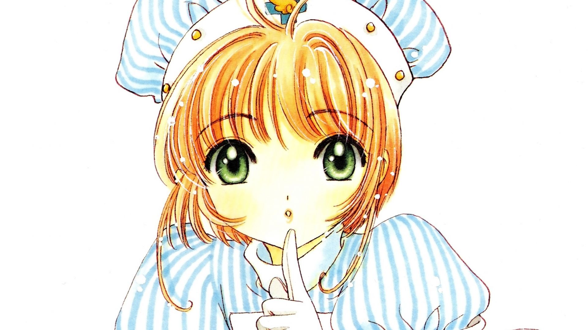 Nurse, anime girl, beautiful, sakura kinomoto wallpaper, HD image, picture, background, 721152