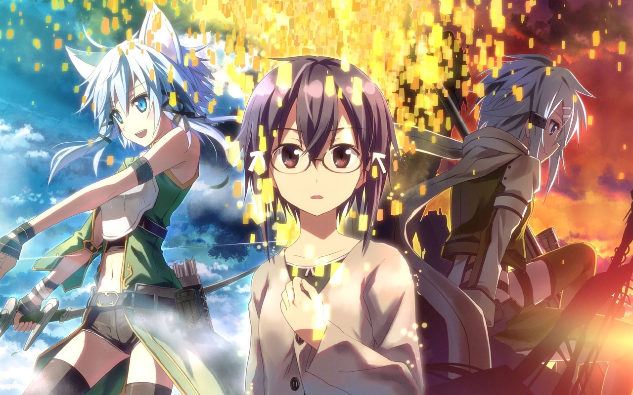 Sword Art Online Sinon Wallpaper