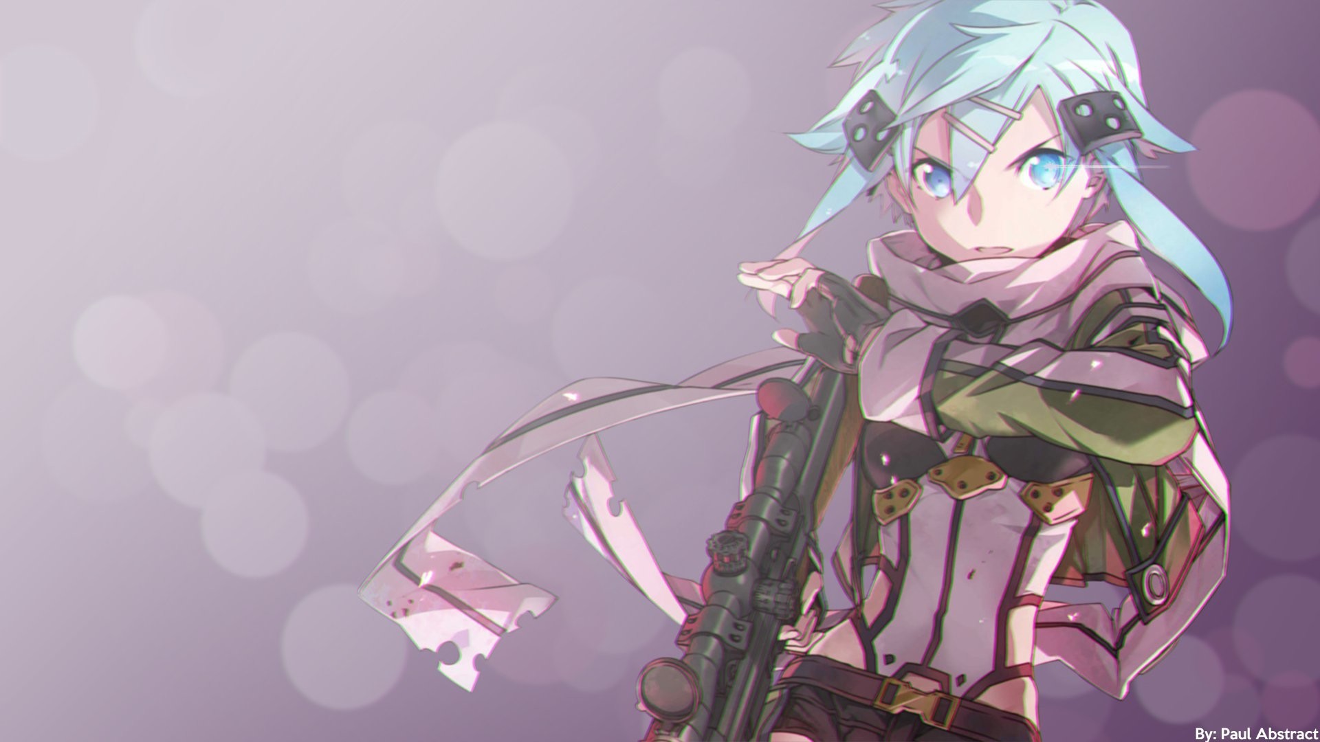 Anime Wallpaper Sword Art Online Sinon