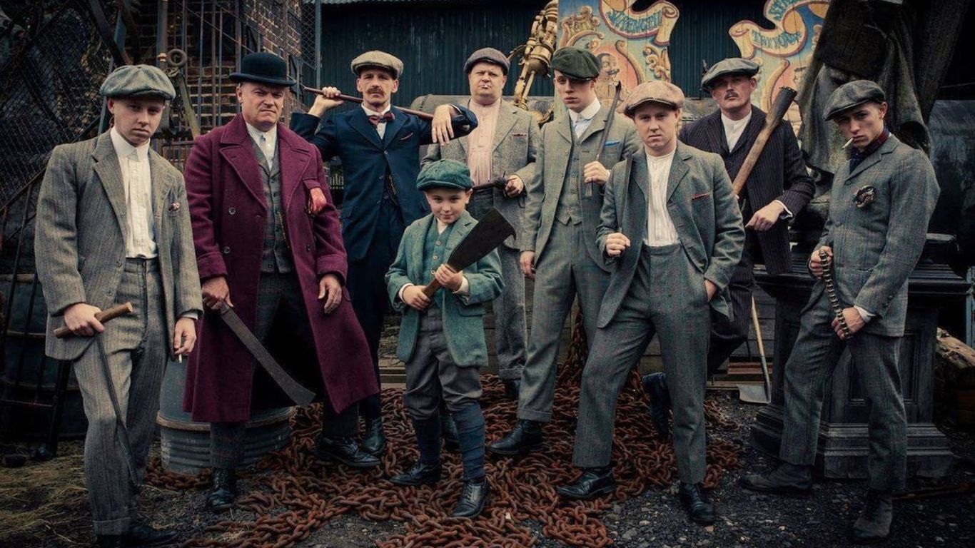 Peaky Blinders Cast. Free Desktop HD Wallpaper