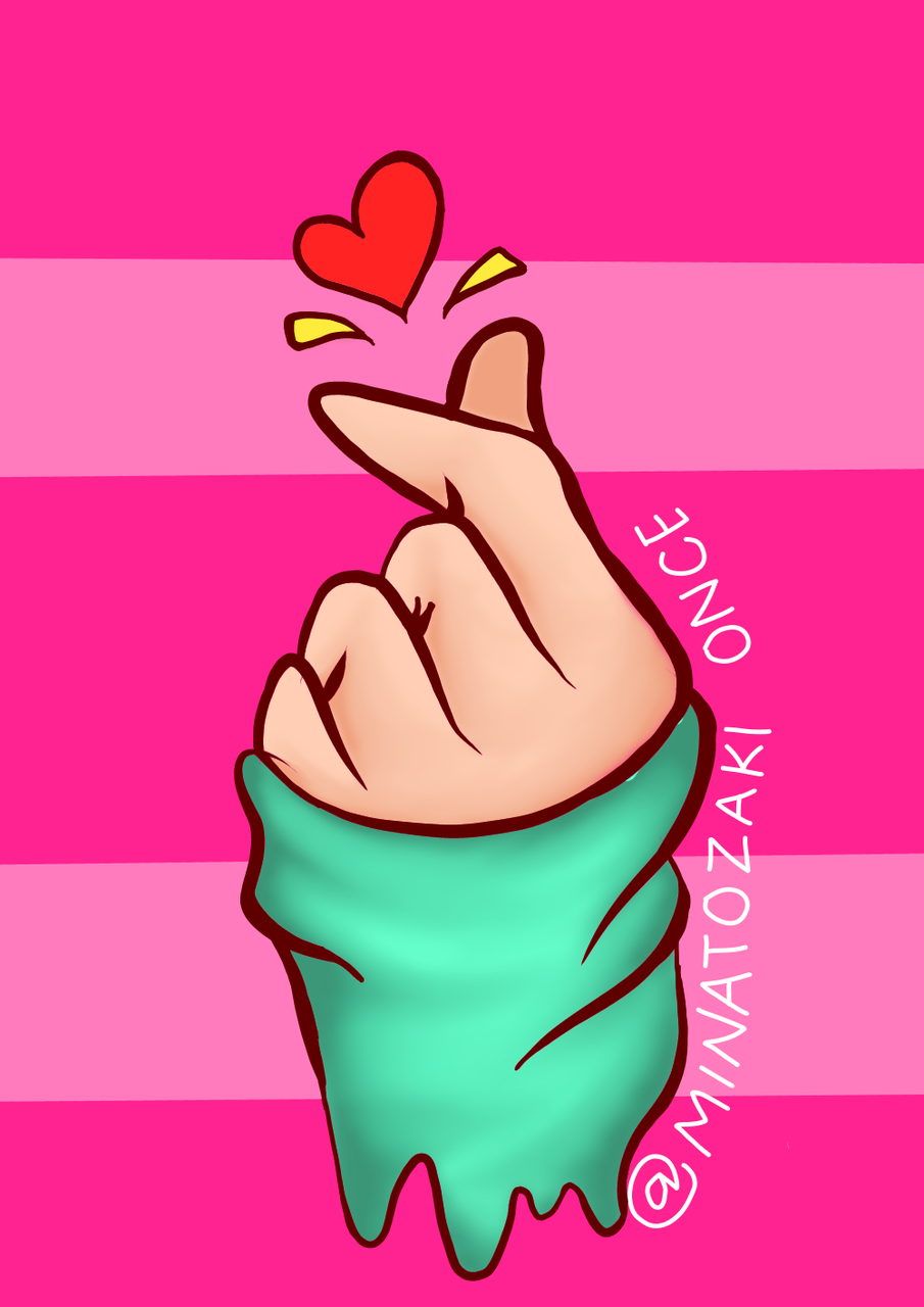 finger heart❤️ zetsu ART street