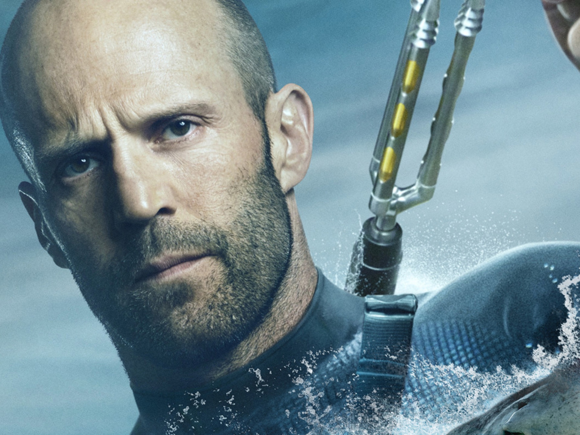 Wallpaper 4k Jason Statham In The Meg Movie Wallpaper