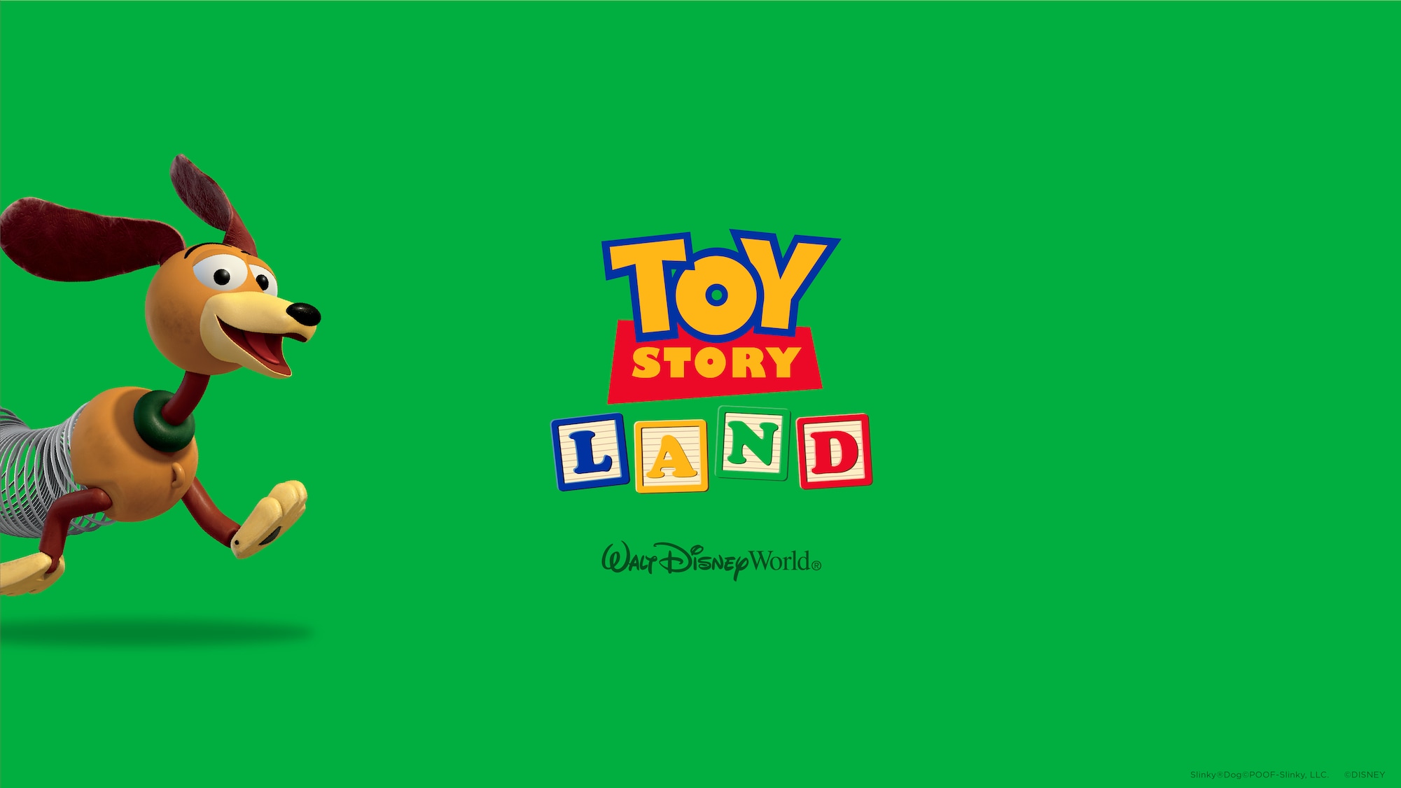 Slinky Dog Wallpaper