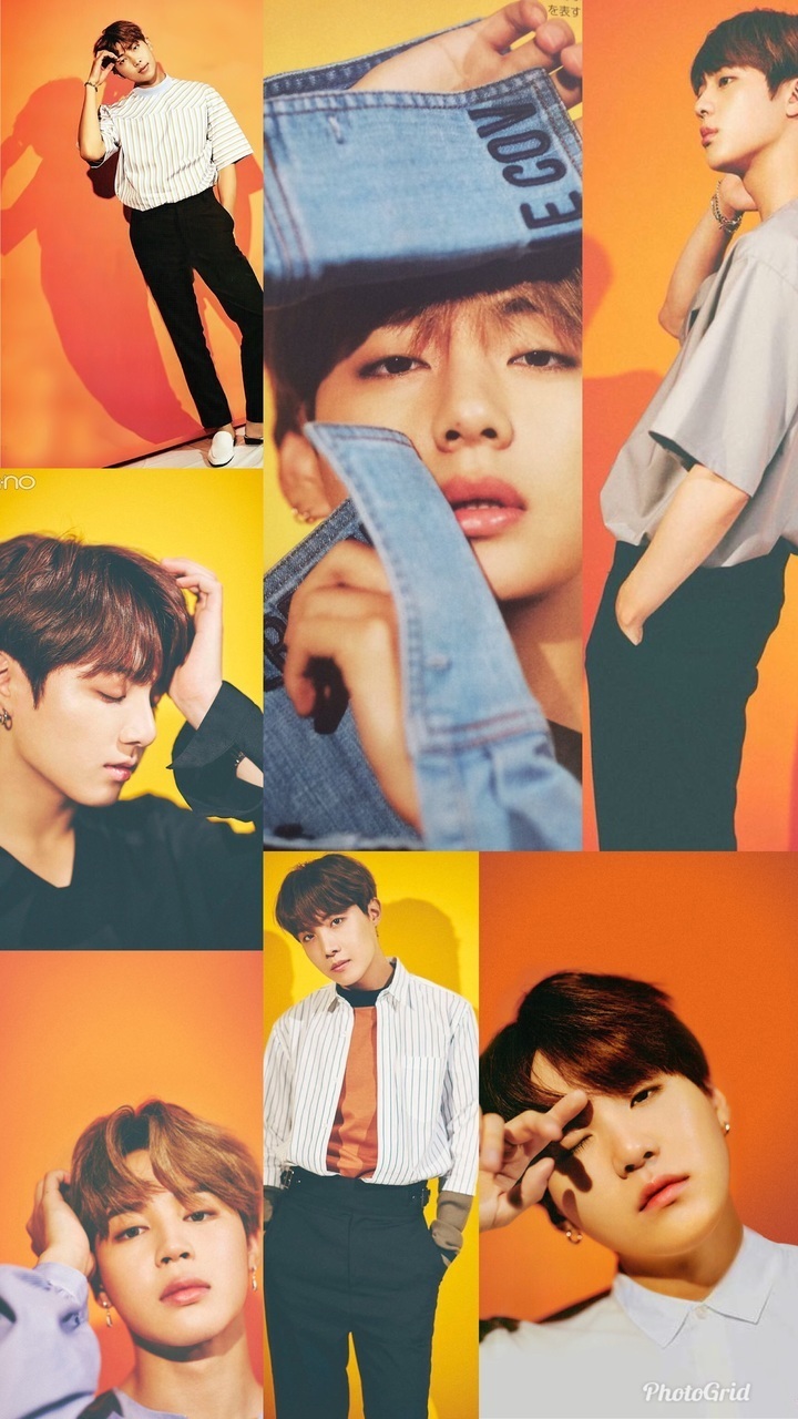 BTS Wallpaper Collage That I Made With Love ❤️