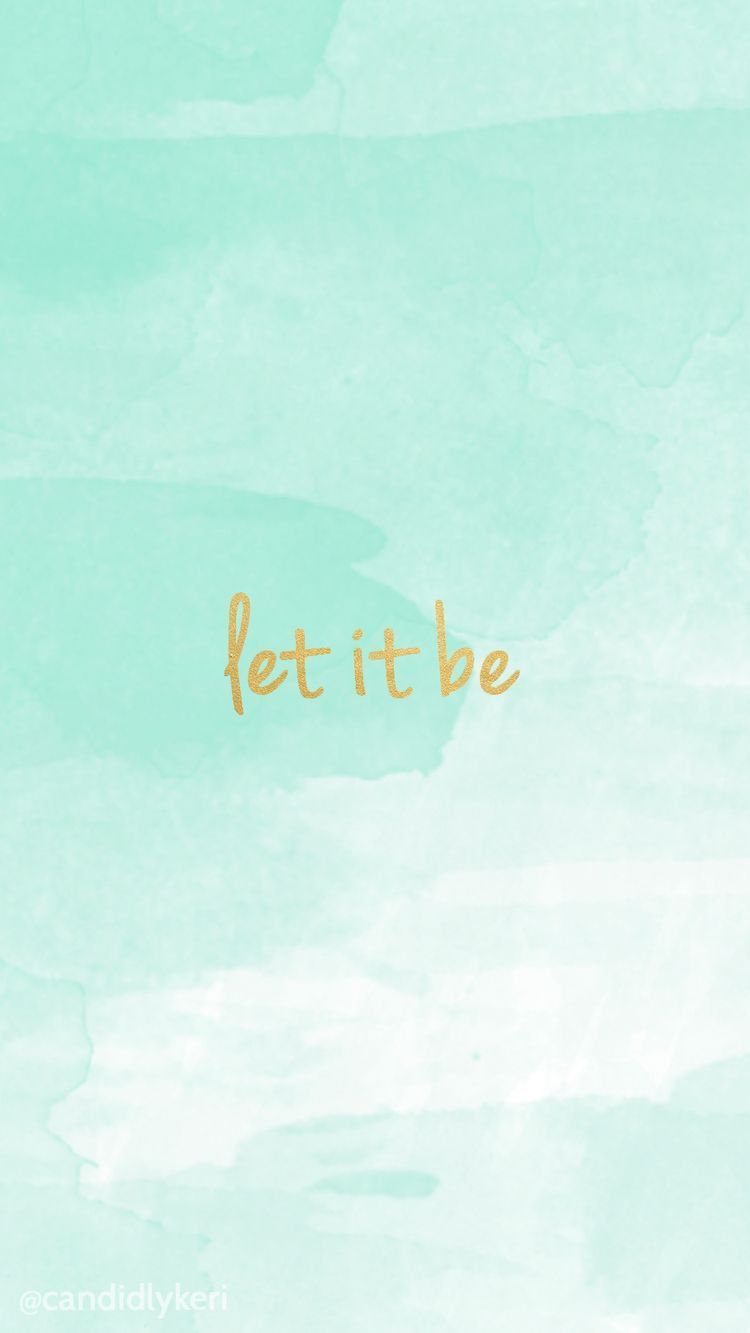 Teal Aesthetic Quotes Wallpaper