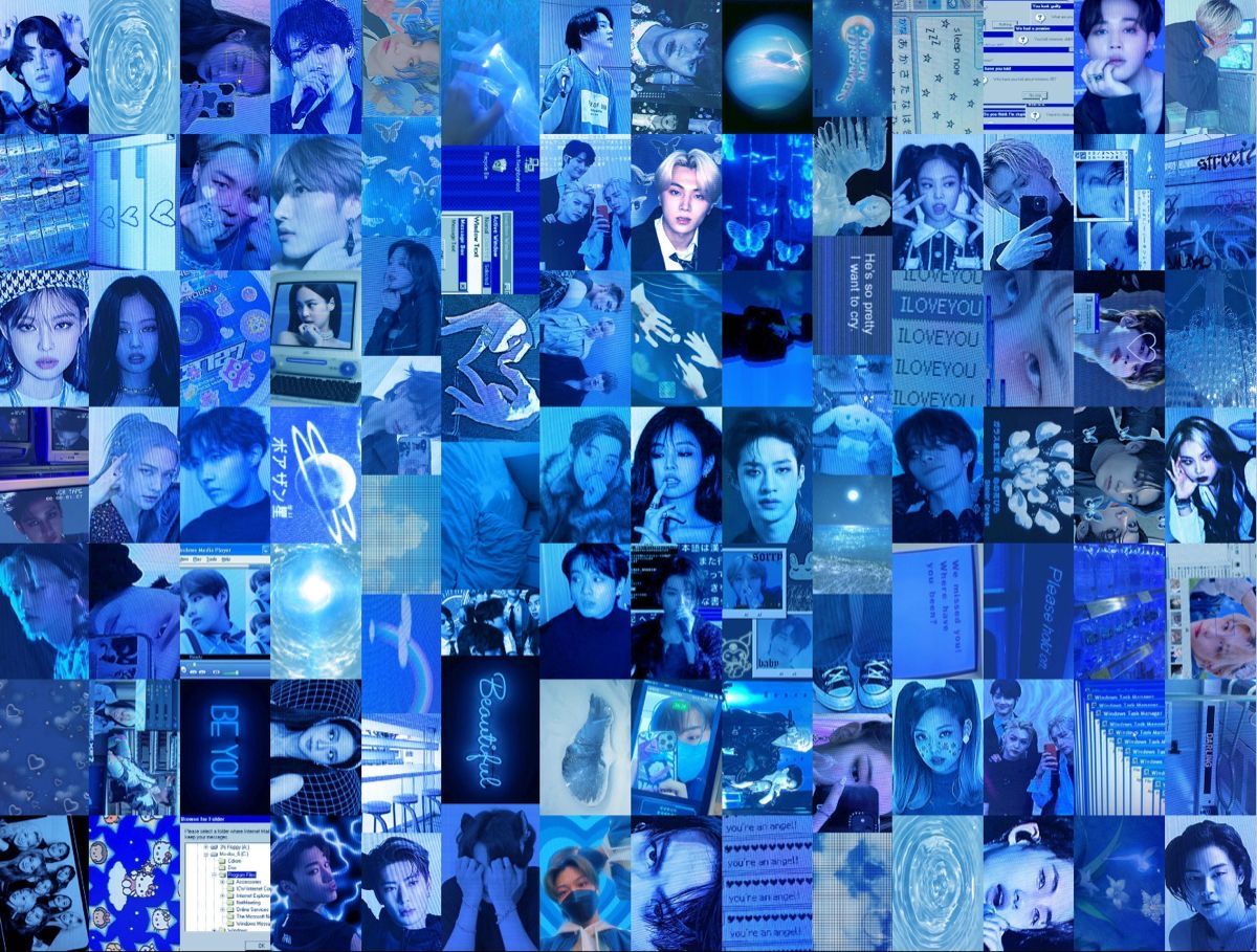 100pc Aesthetic Cyber Core Kpop Collage Kit DIGITAL DOWNLOAD. Etsy. J Hope Wallpaper, Cyber, Wall Collage