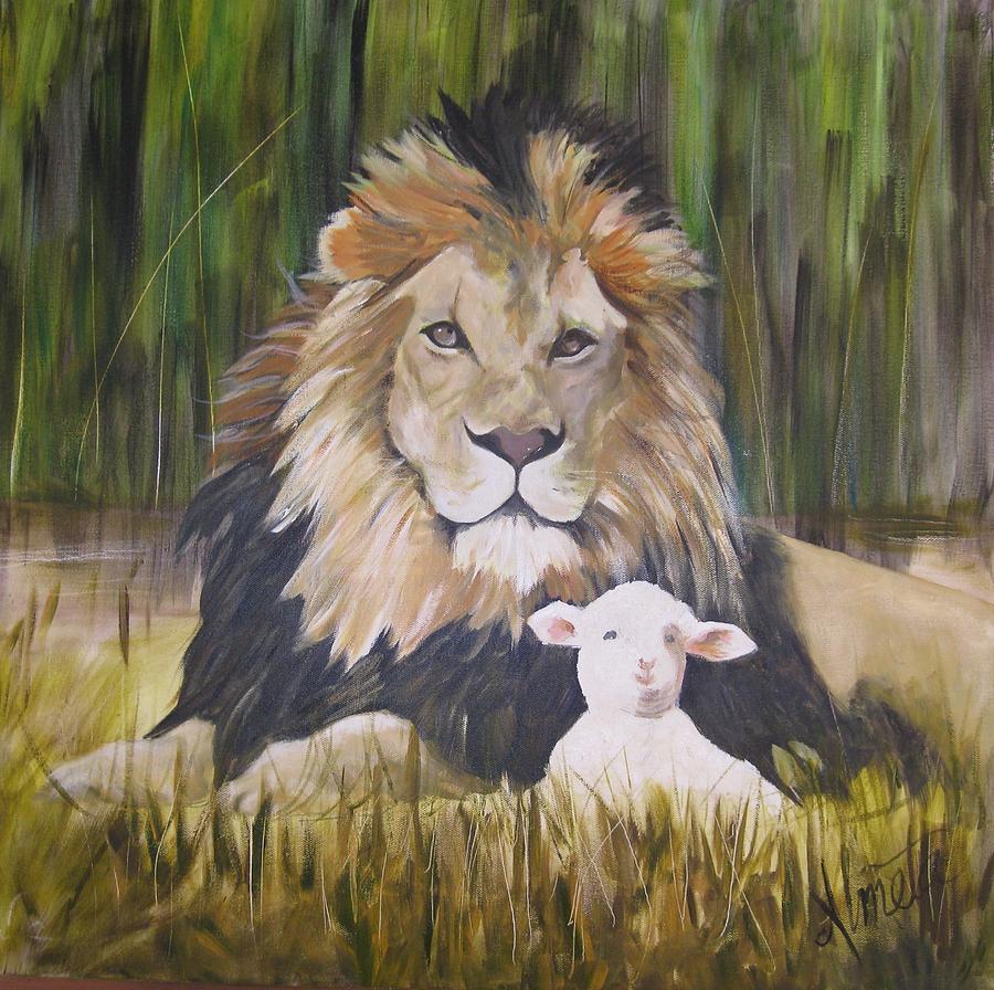 Lion and Lamb Wallpaper Free Lion and Lamb Background