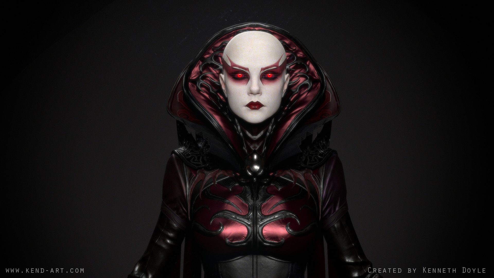 Demon Asajj Ventress HD Wallpaper