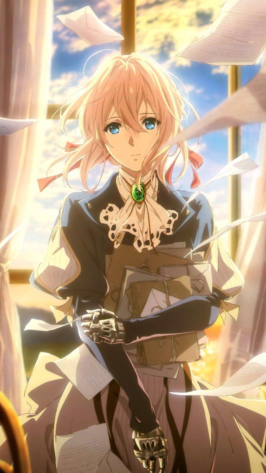 Violet Evergarden Phone Wallpaper Free Violet Evergarden Phone Background