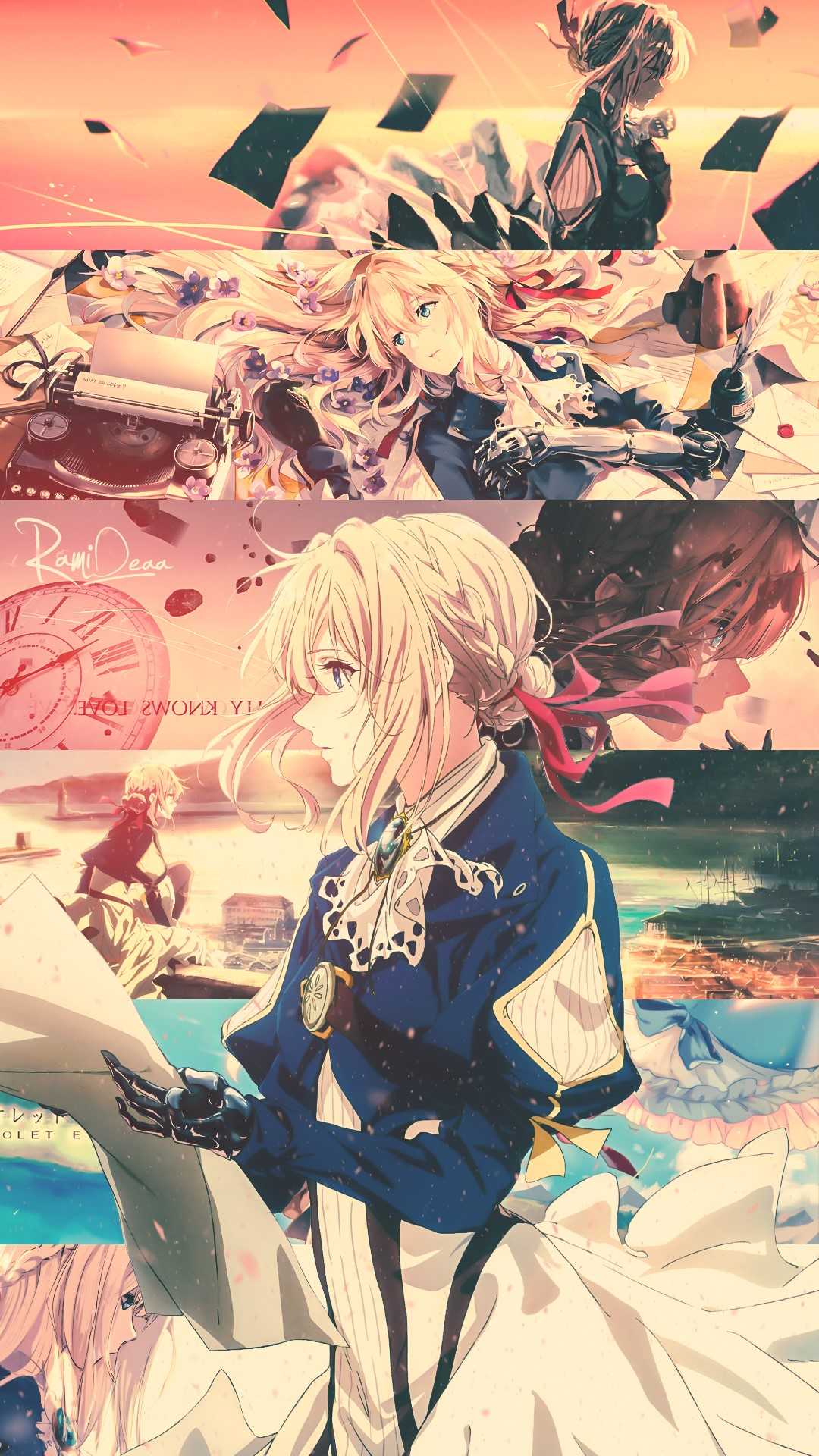 Violet Evergarden Wallpaper iPhone Free HD Wallpaper