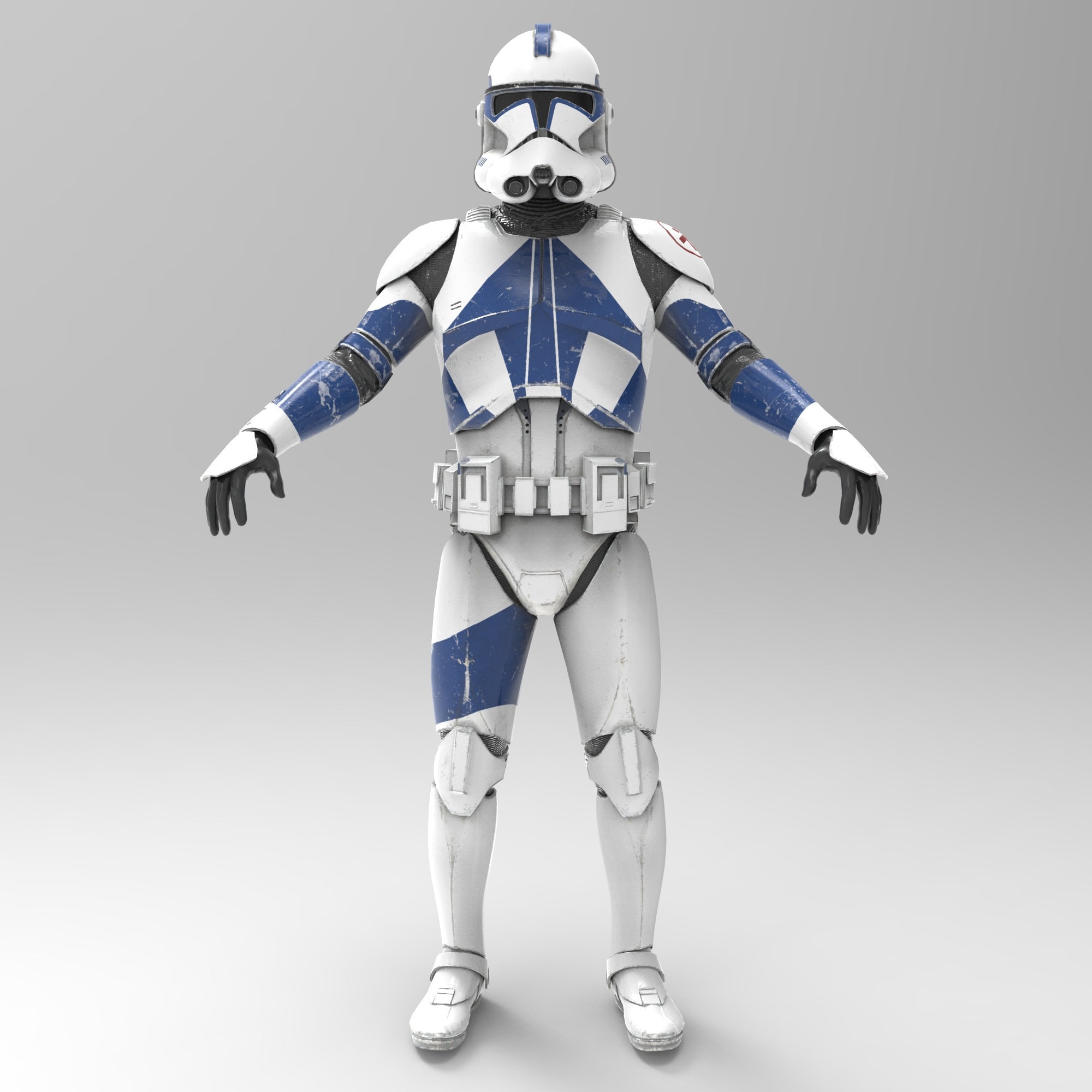 Clone Wars Commander Kix Wearable Armor for EVA Foam