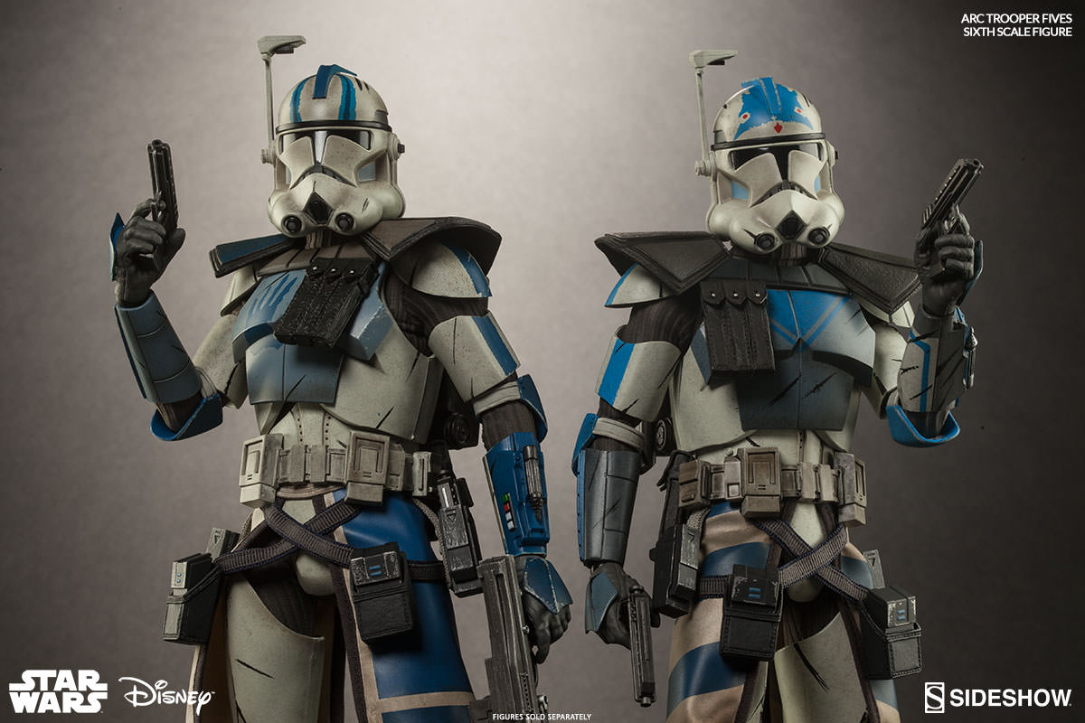 Star Wars Arc Clone Trooper: Fives Phase II Armor Sixth Scal