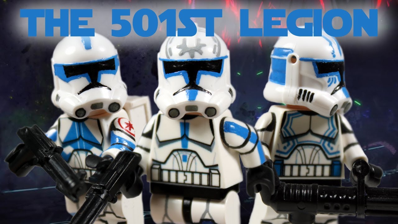 Custom LEGO Star Wars: The Clone Wars Legion. Kix, Jesse, and Hardcase Showcase