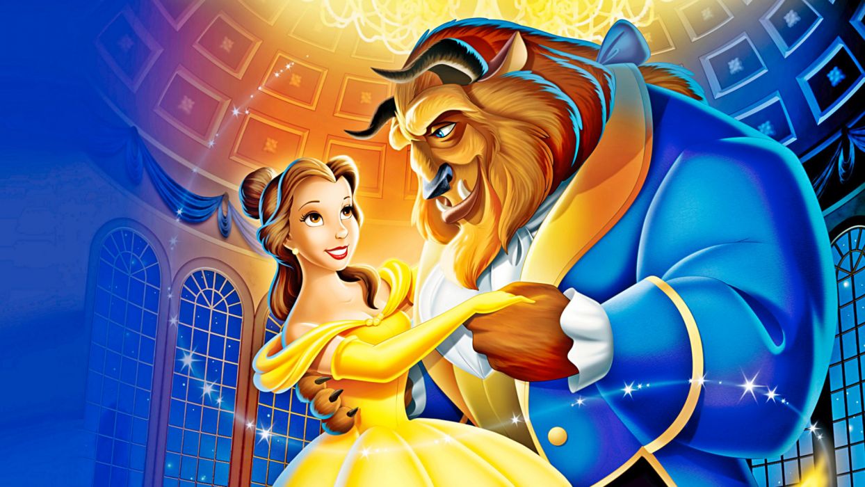 BEAUTY AND THE BEAST disney wallpaperx1080