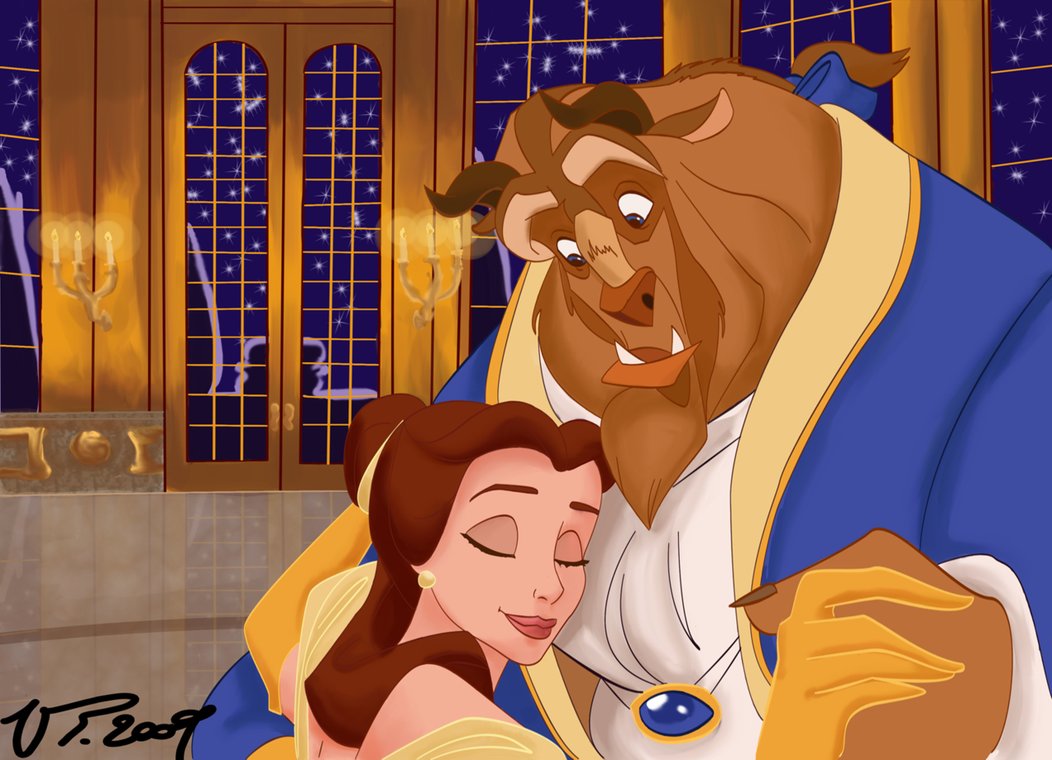 Beauty And The Beast Walt Disney HD Wallpaper